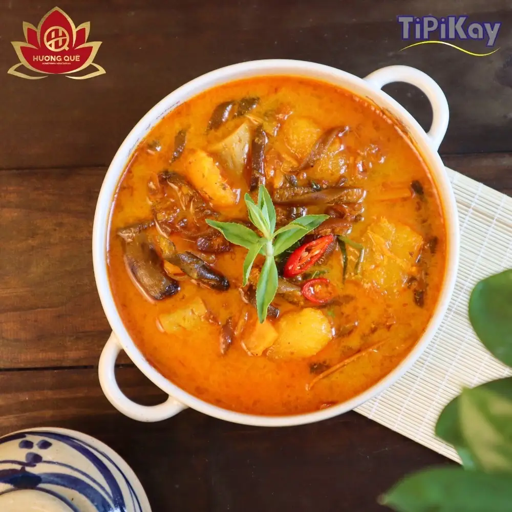 cà ri tảo + bánh mì - 62.000 ₫ tại Tiệm Chay Nhà Phương - Xôi, Bánh Mì & Trà - Đường 81