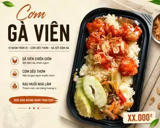 Hình ảnh Cơm gà viên