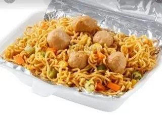 Hình ảnh mì trộn tôm viên