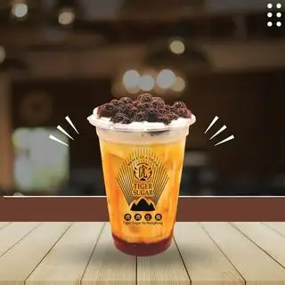 Hình ảnh Đường Nâu Trân Châu Sữa