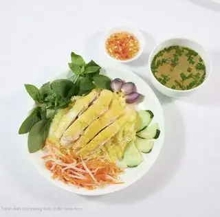 Hình ảnh cơm gà xé bóp gỏi 