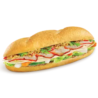 Hình ảnh Bánh mì xá xíu