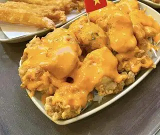 Hình ảnh Gà viên sốt phô mai