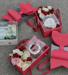 Hình ảnh set hoa bánh NƠ(hoa lụa), đặt trước 2-3h hoa tươi 0-9/610261)32