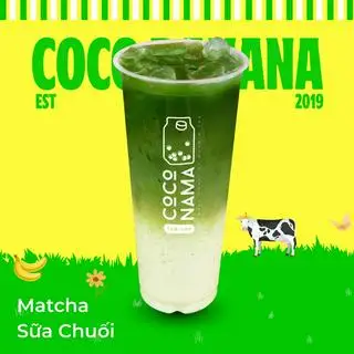 Hình ảnh Matcha sữa chuối