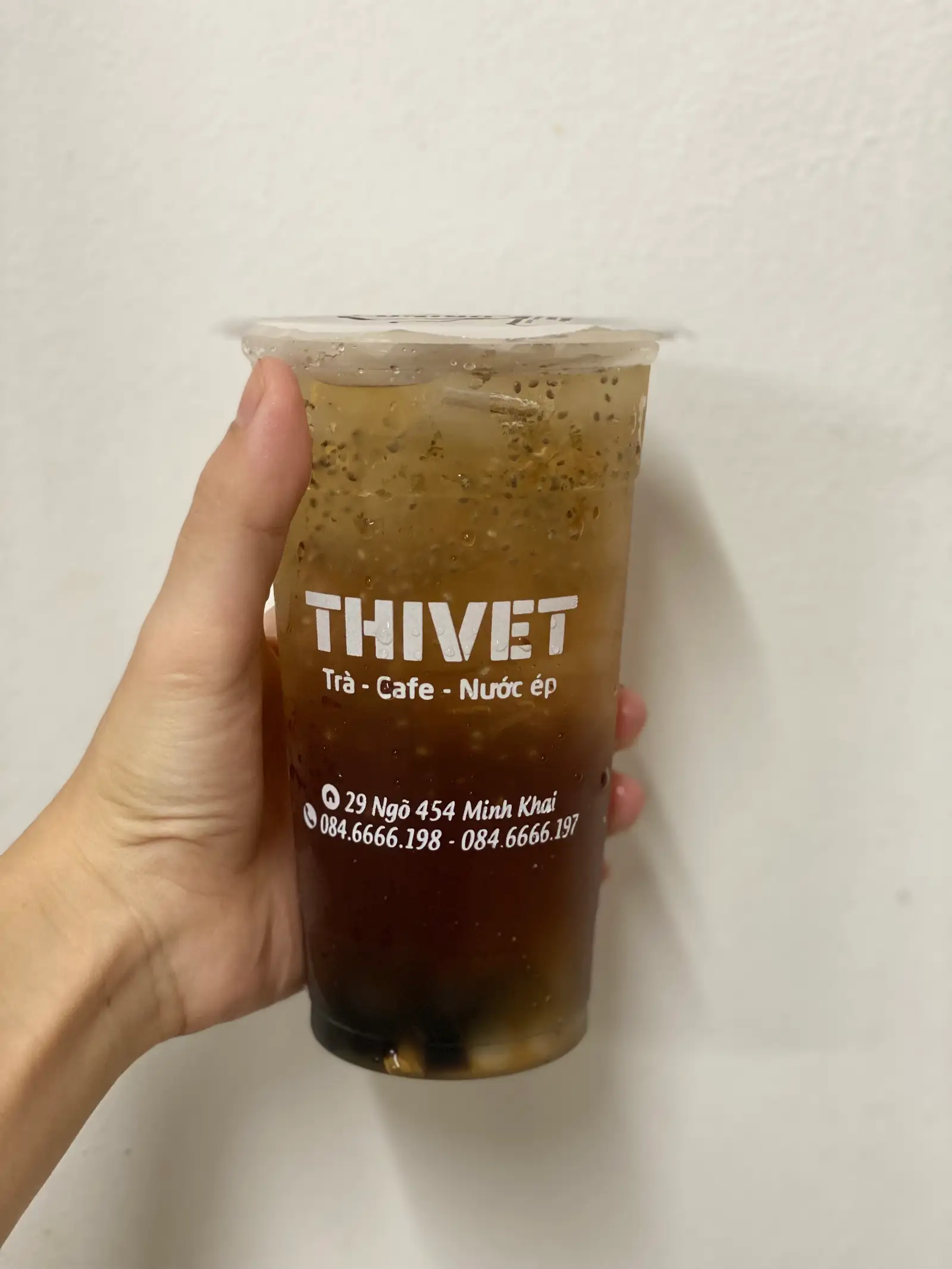 Hình ảnh Trà Bí Đao Hạt Chia Trân châu