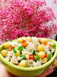 Cơm Chiên Hạt Sen - 59.000 ₫ tại Nhàn Vegan - Bếp Thuần Chay - Nguyễn Gia Trí