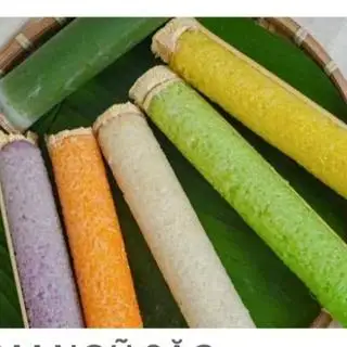 1 ống cơm lam - 25.000 ₫ tại Anh Food - Gà Hấp Mắm Nhĩ - Tam Bình