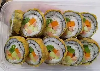 Hình ảnh 2 kim bắp chiên xù 