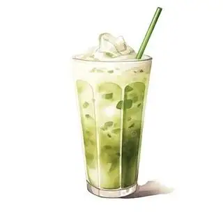 Trà sữa mattcha - 44.000 ₫ tại Trà Sữa & Trà Trái Cây Nhà Pu - Chu Văn An