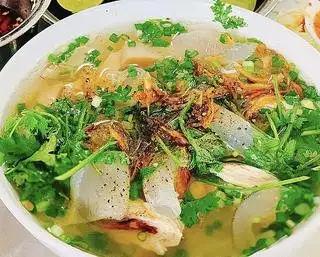 Bún sứa + chả cá  - 55.000 ₫ tại Ẩm Thực Phan Rang - Trường Sa
