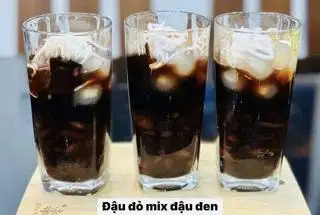 Hình ảnh Chè đậu đỏ mix đậu đen