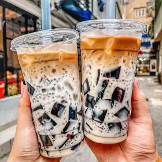 Hình ảnh Cà Phê Sữa Tươi Sương Sáo