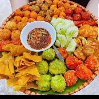 Combo 02 (2-3 người) - 109.000 ₫ tại Ăn Vặt Mẹ Ơi - Cá Viên Chiên & Trà Sữa  - Khuông Việt