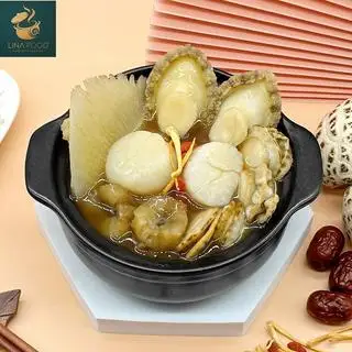 Hình ảnh Súp Vi Cá Bào Ngư Hải Sâm Sò Điệp Lớn (2 Người)