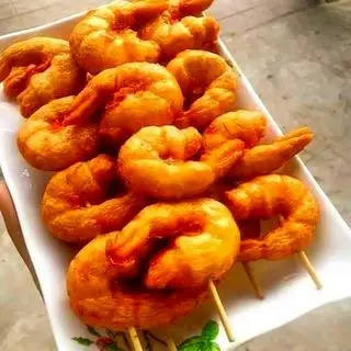 Hình ảnh 2 con Tôm Surimi Chiên
