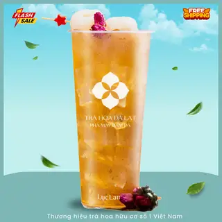 Trà olong sữa hoa hồng - 700ml - 33.000 ₫ tại Trà Sữa Hạt, Trà Hoa Olong & Trà Trái Cây Lục Lam - Bùi Đình Túy