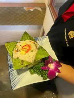 Cơm lá sen chay - 65.000 ₫ tại Nhà Hàng Chay Hồ Lô Gia - Phạm Văn Chí