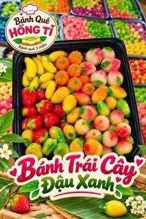 Hình ảnh Bánh trái cây đậu xanh - 5 trái