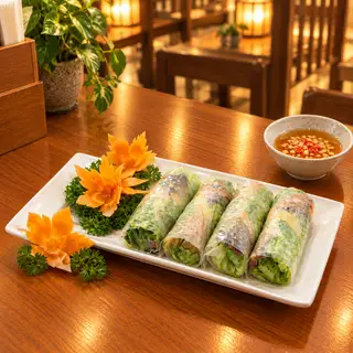 Hình ảnh Gỏi Cuốn Chay - 4 cuốn