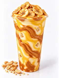 Hình ảnh Sữa Latte Chuối BƠ ĐẬU PHỘNG ( best sale) 