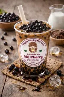 Trà sữa truyền thống - trân châu - 31.500 ₫ tại Trà Sữa & Ăn Vặt Mẹ Cherry - Trần Đình Xu