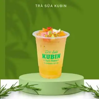 Dừa Tươi Mix Trái Cây - 35.000 ₫ tại KuBin - Trà Sữa Thạch Phô Mai - Nguyễn Phúc Nguyên