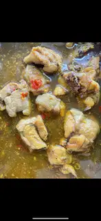 Hình ảnh cơm gà kho xả ớt
