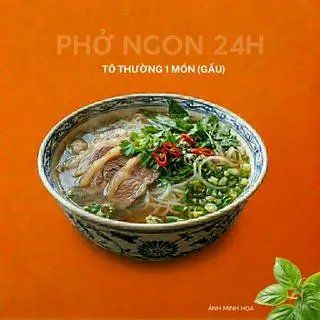 PHỞ GẦU - 55.000 ₫ tại Phở Ngon 24H - Phở Tái Viên, Phở Tái Gân Viên & Phở Bắp Bò - Hoàng Hoa Thám