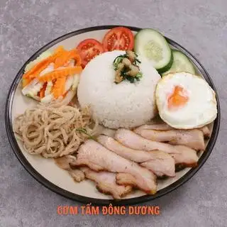 Hình ảnh Cơm tấm má heo bì ốp la
