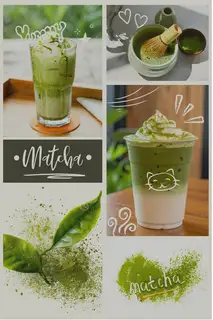 Hình ảnh Matcha kem muối