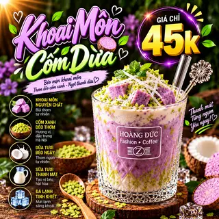 Hình ảnh Khoai Môn Cốm Dừa