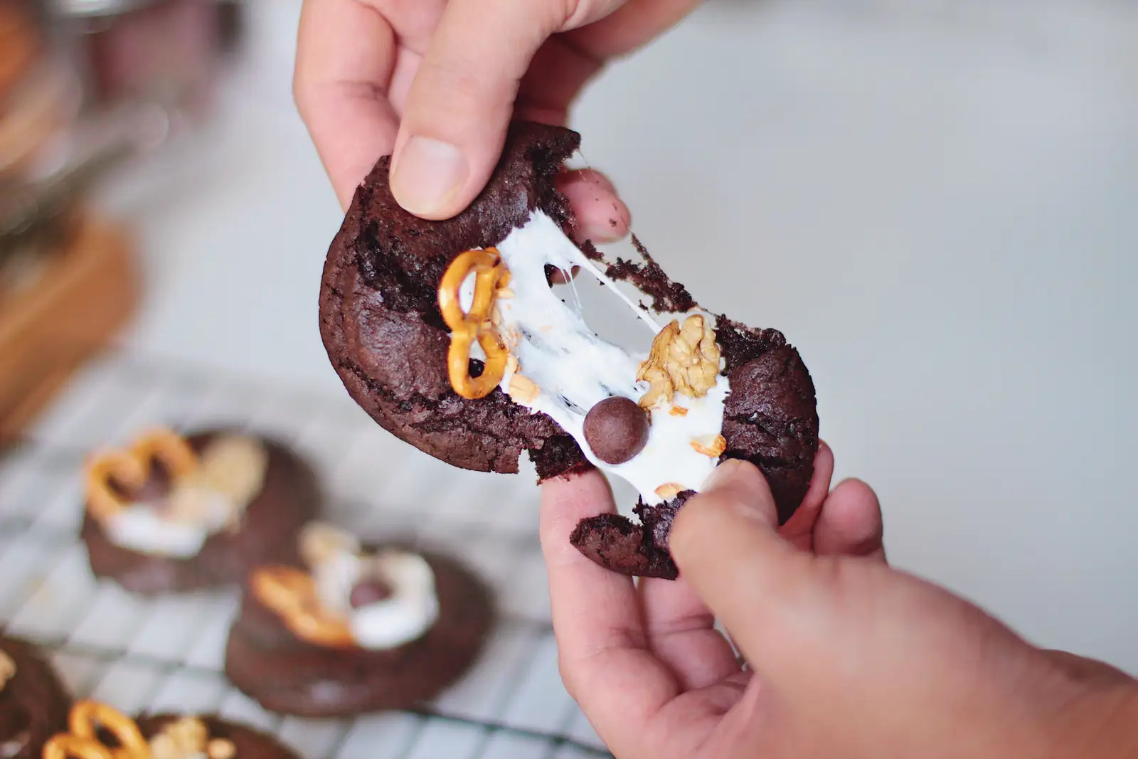 Brownie Cookie Marshmallow - 40g - 25.000 ₫ tại Nú Nu - Tàu hũ Singapore & Bánh ngọt