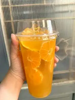 Hình ảnh Trà quýt thạch đào 