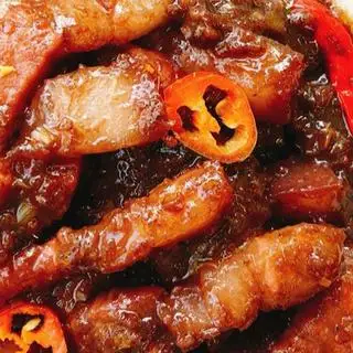 Cơm thịt kho mắm ruốc - 52.000 ₫ tại Cơm Tấm Hậu - Trần Quốc Thảo