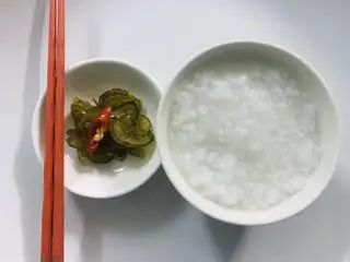 Hình ảnh Cháo trắng - dưa mắm