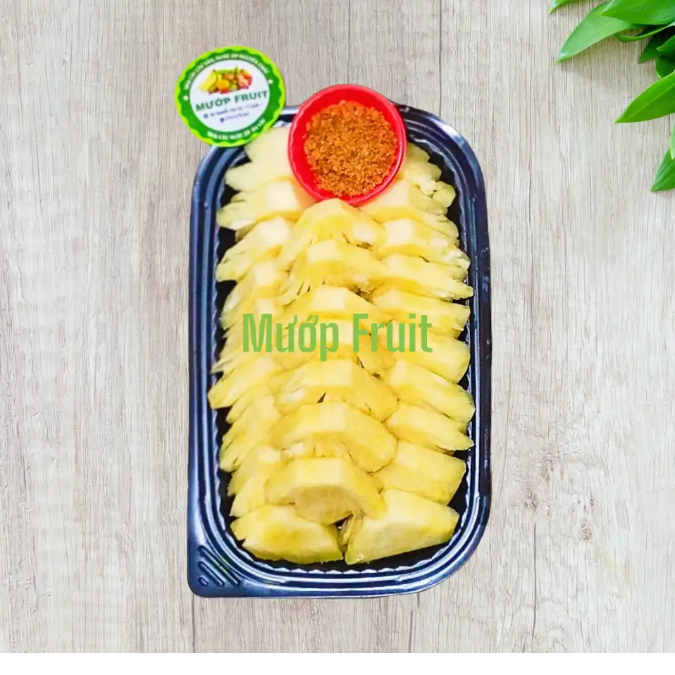Thơm Nhà Mướp (300g) - 52.000 ₫ tại Mướp Fruit - Trái Cây Cắt Sẵn - Nguyễn Đình Chiểu