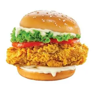 Hình ảnh Burger Gà Chiên