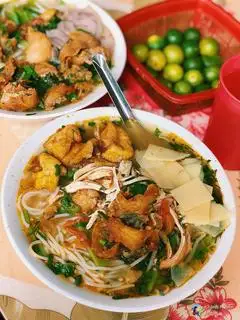 Hình ảnh bún đầy đủ