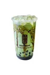 Sữa tươi matcha - 30.000 ₫ tại Trà Sữa Không Bột Béo - Tiệm Trà HongKong Sảnh Sảnh - Hai Bà Trưng