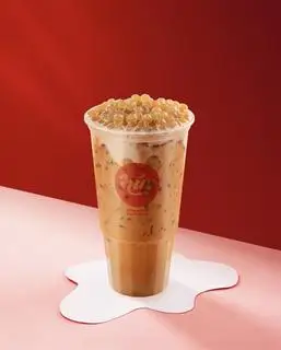 Hình ảnh Trà sữa Thái đỏ trân châu hoàng kim - ly 1300ml
