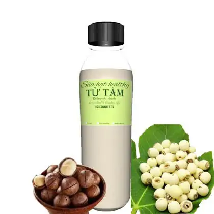 Sữa macca hạt sen huế-Tốt cho não bộ và giúp ngủ ngon(chai-uống ấm 500ml) - 85.000 ₫ tại Sữa Hạt Healthy Từ Tâm - Huỳnh Mẫn Đạt