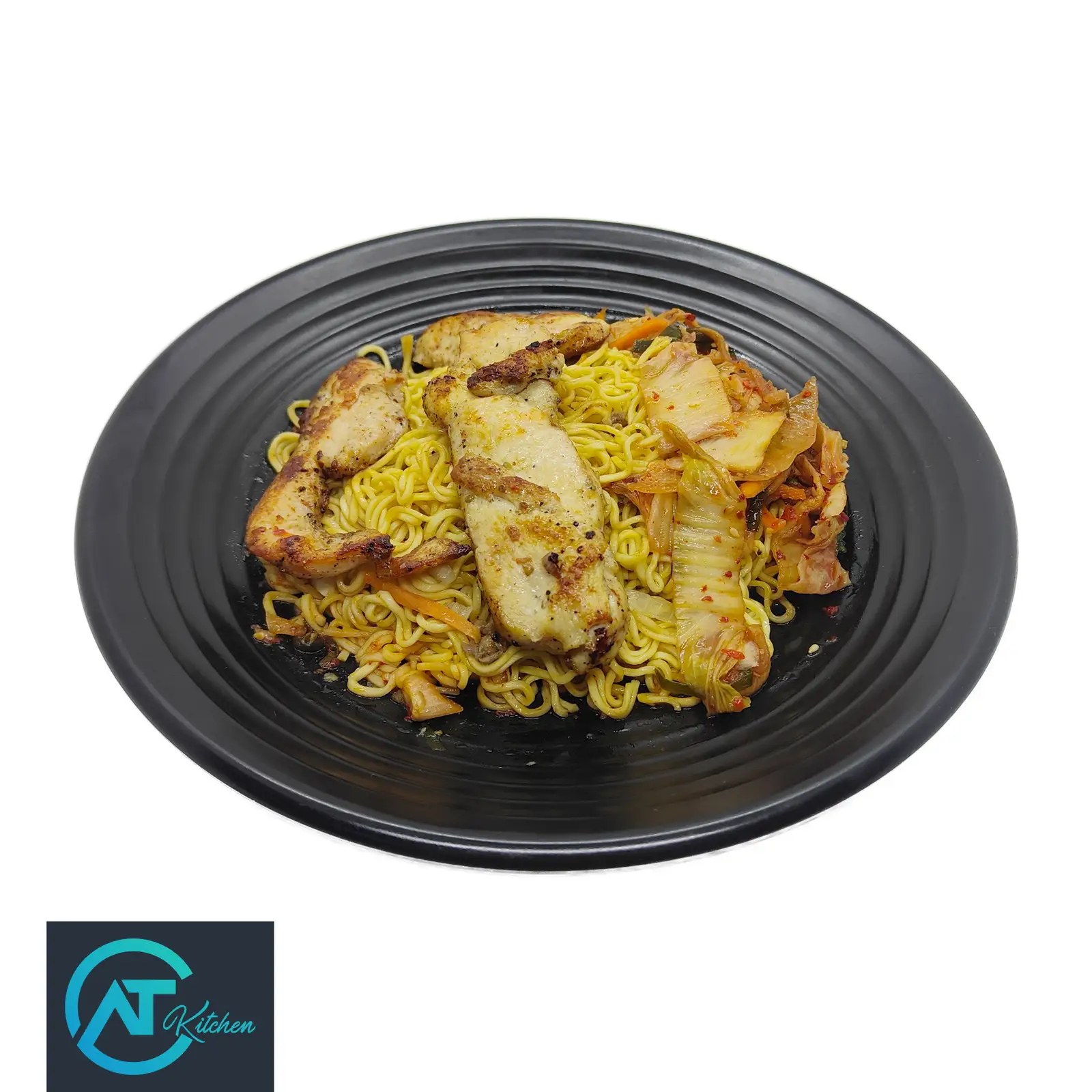 Hình ảnh Mì gà phi lê kimchi