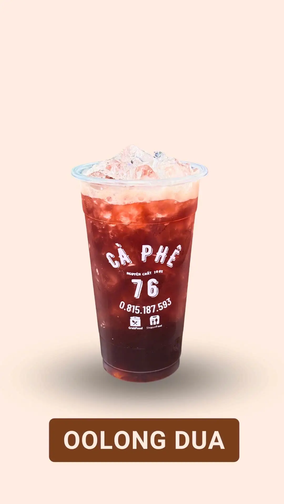 Hình ảnh Trà Oolong Mận - 700ml