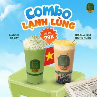 Combo Lạnh Lùng (Matcha Đá Xay + Trà Sữa Kem Trứng Nướng) - 79.000 ₫ tại Lục Cafe - Trường Sa