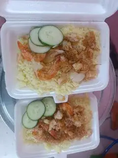 Hình ảnh Cơm Mực Cháy Tỏi