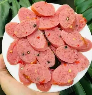 Nem chua (1 cây) - 45.000 ₫ tại Tuấn Hoa - Bánh Cuốn Hà Nội & Bánh Mướt Nghệ An - Nguyễn Xí