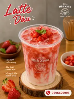 Hình ảnh late dâu tây