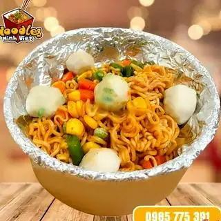 Hình ảnh Mì trộn viên rau củ