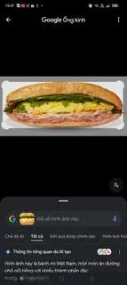 Hình ảnh Bánh Mỳ Thịt nướng pate trứng